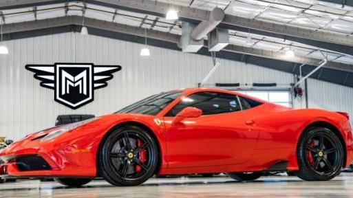 FERRARI 458 SPECIALE 2015 ZFF75VFA9F0209597 image